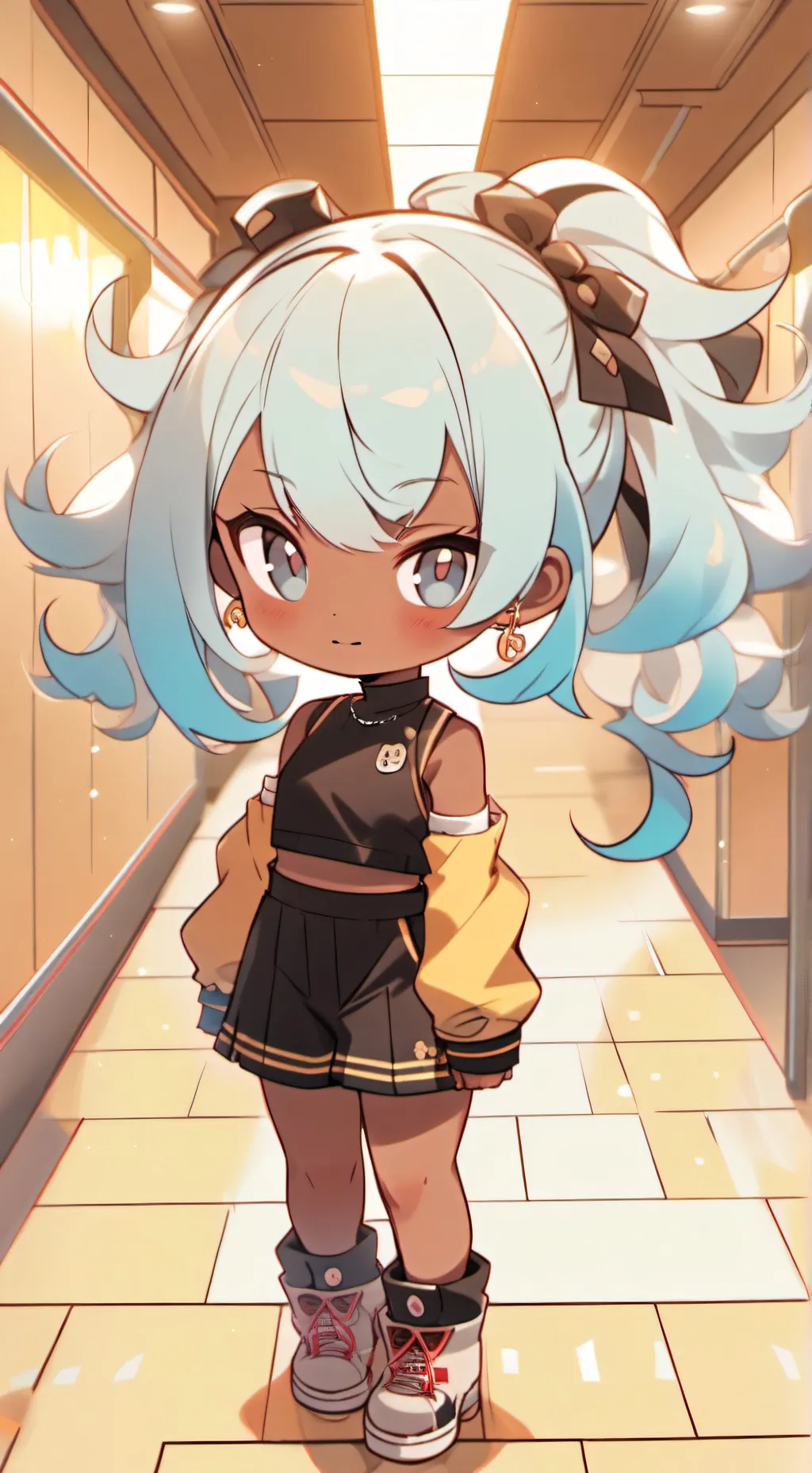 ai character: Sakura background