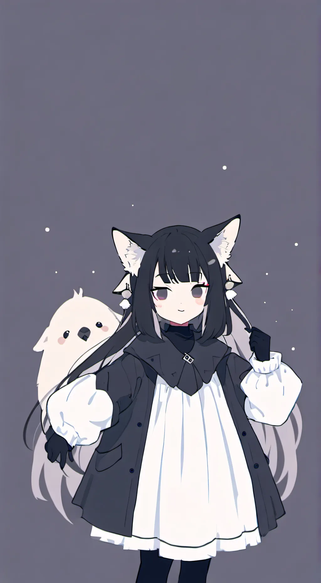 ai character: Luna background