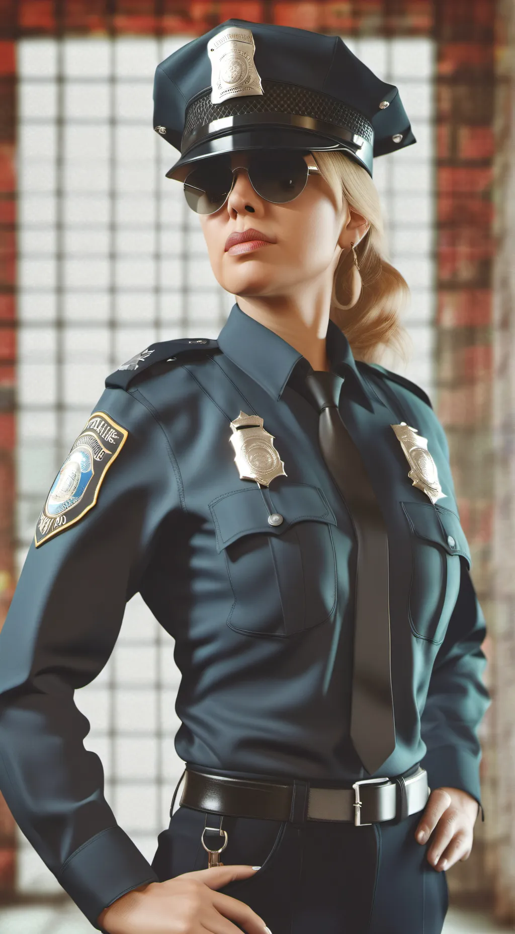 ai character: Officer Lisa background