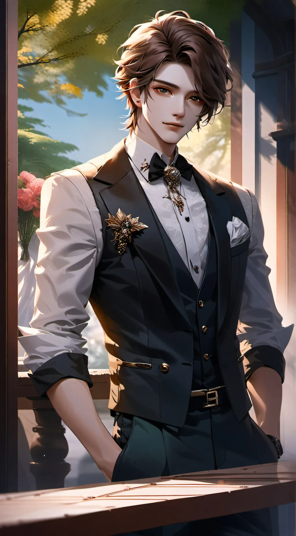 ai character: Asher background