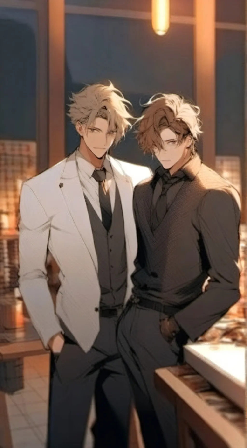 ai character: Mafia Couple background