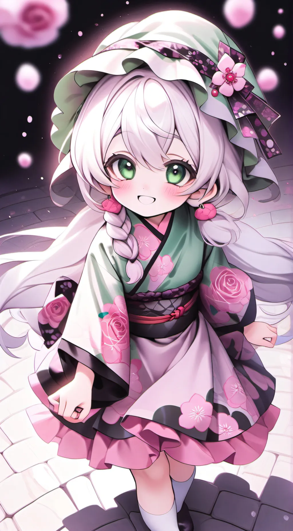 ai character: DS+Pick me+child background