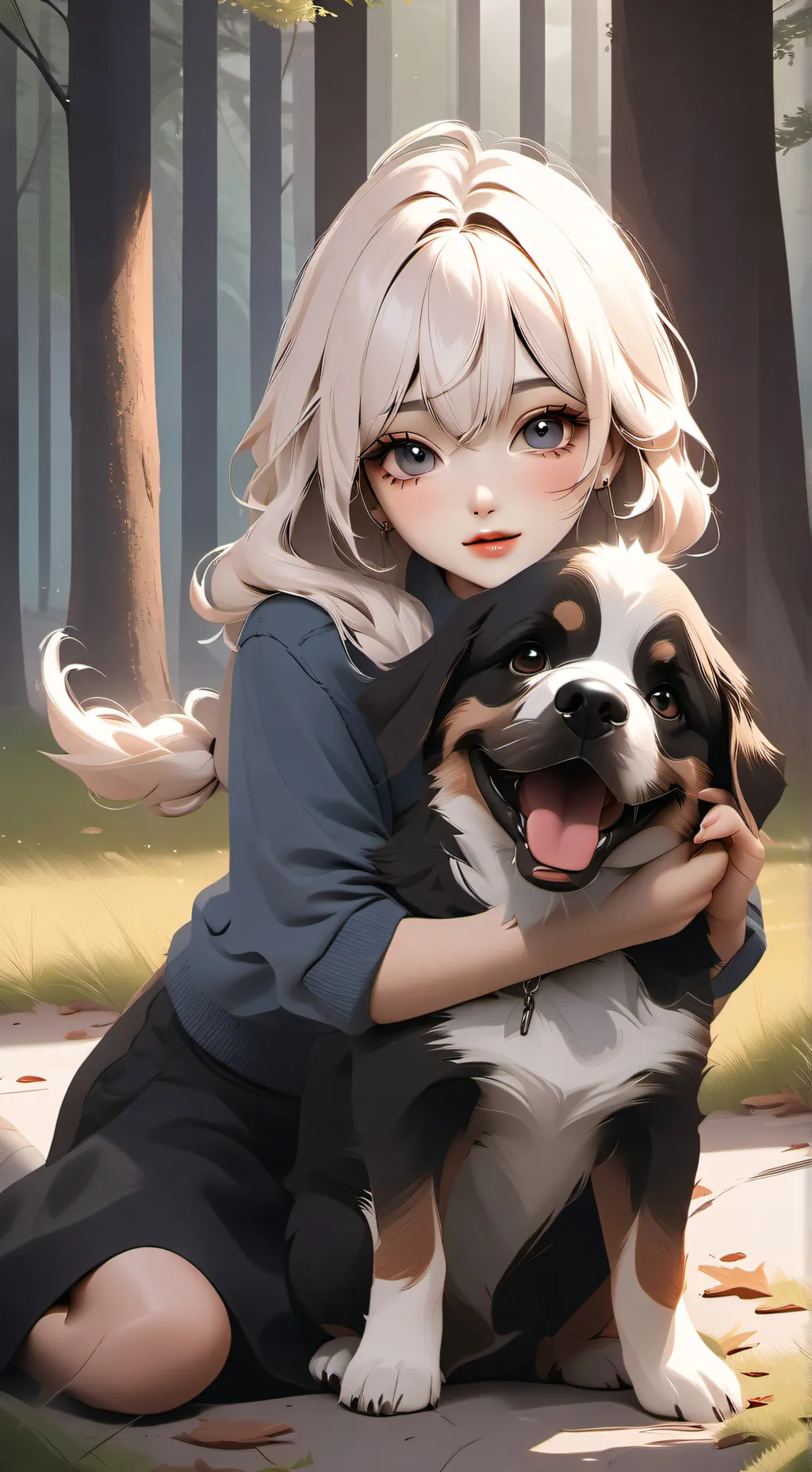 ai character: JJK bow down  background