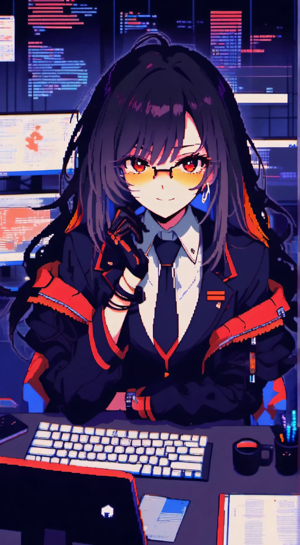 ai character: Mei background