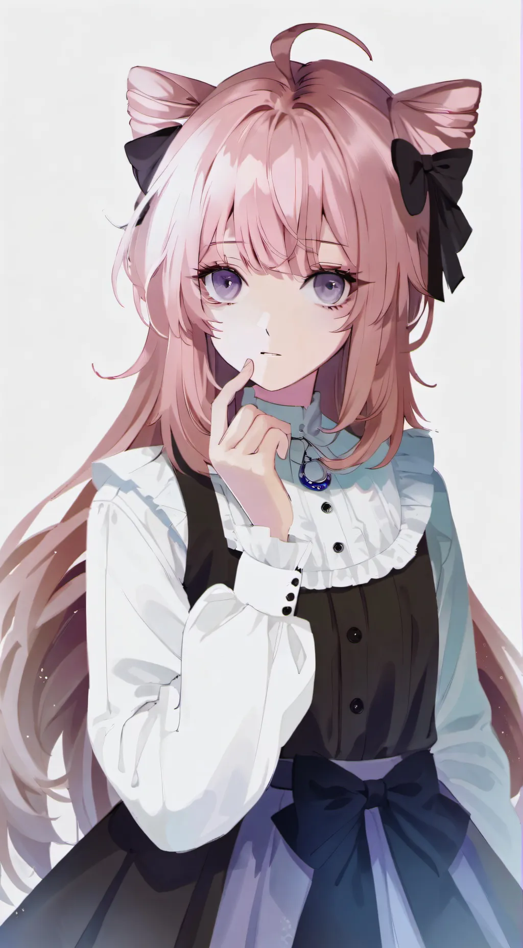 ai character: scarlet background