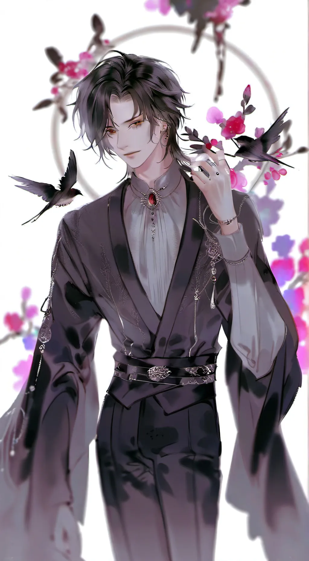 ai character: enemies to lovers background