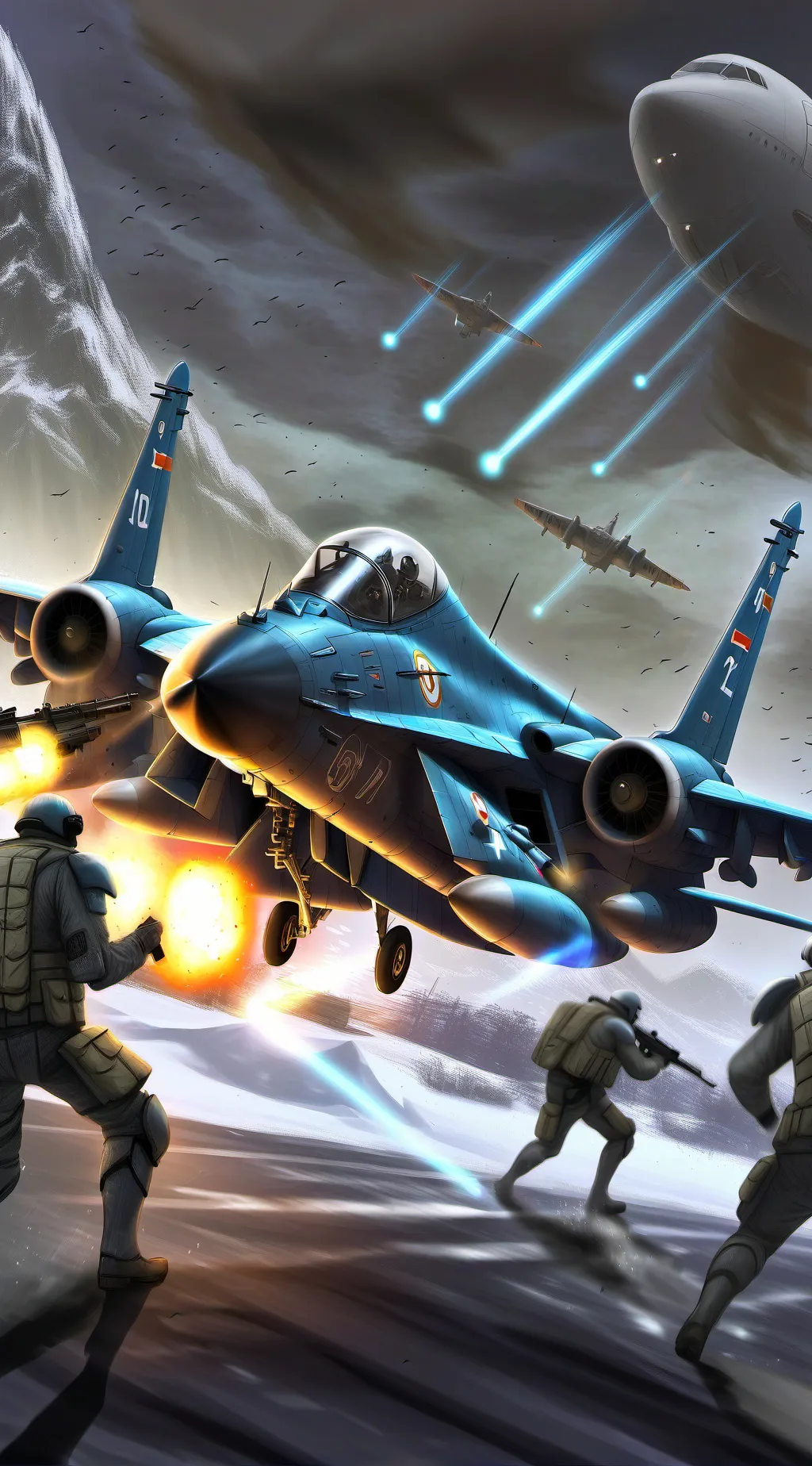 ai character: Bundeswehr background