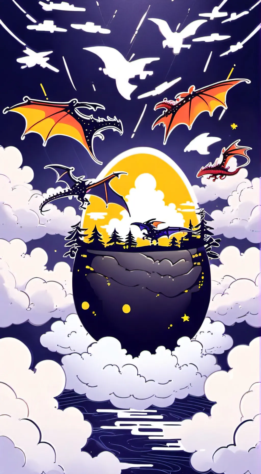 ai character: Thousand Dragons 2 background