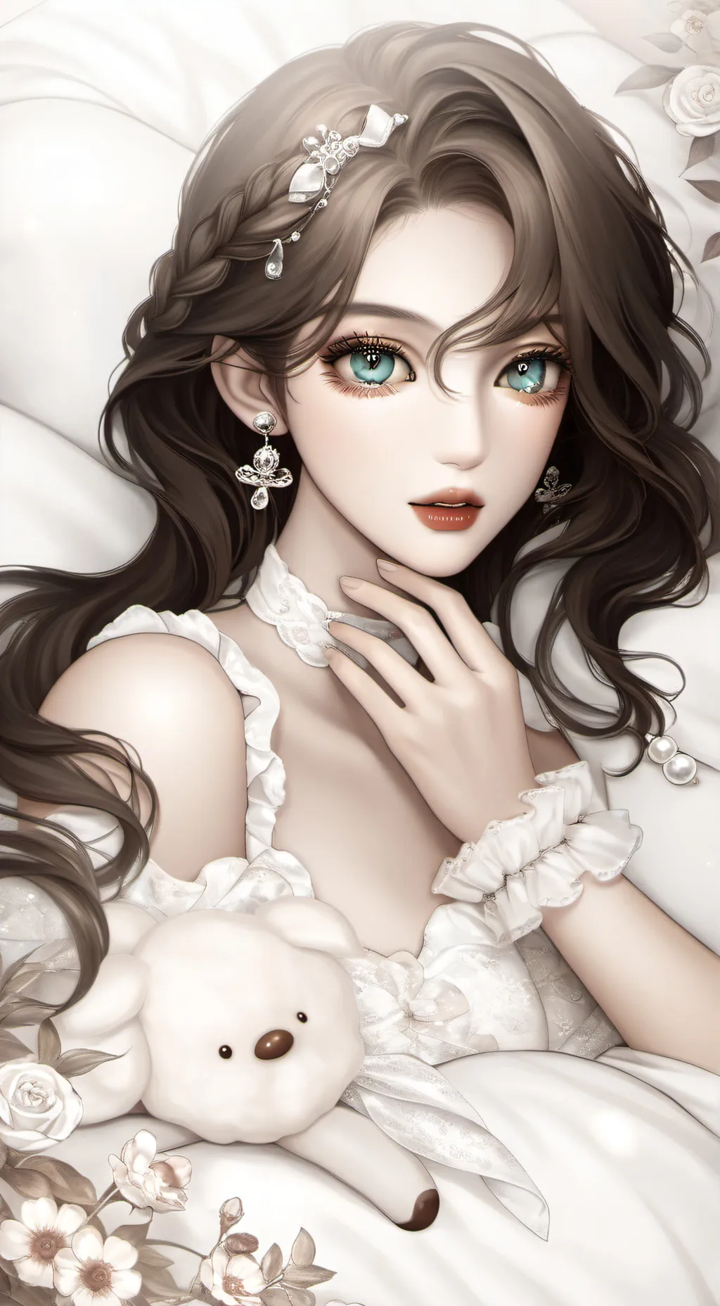 ai character: Lily background