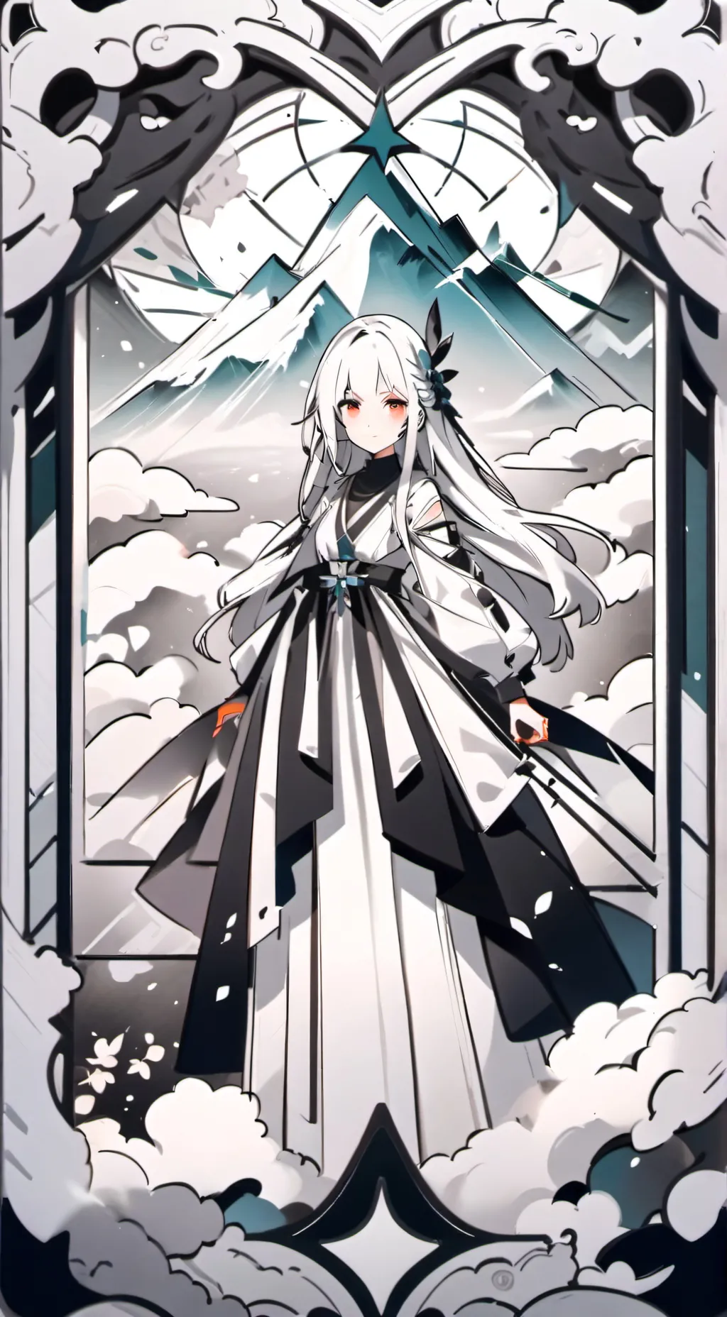 ai character: Aria background