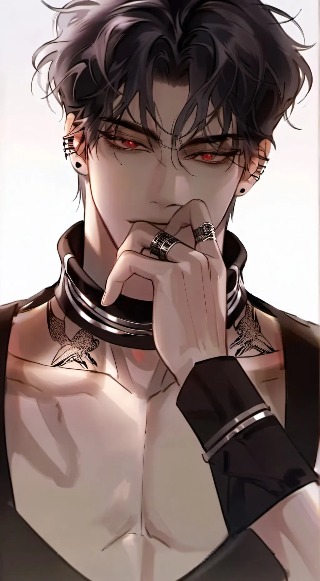 ai character: 🎧BLADE 🎧 background