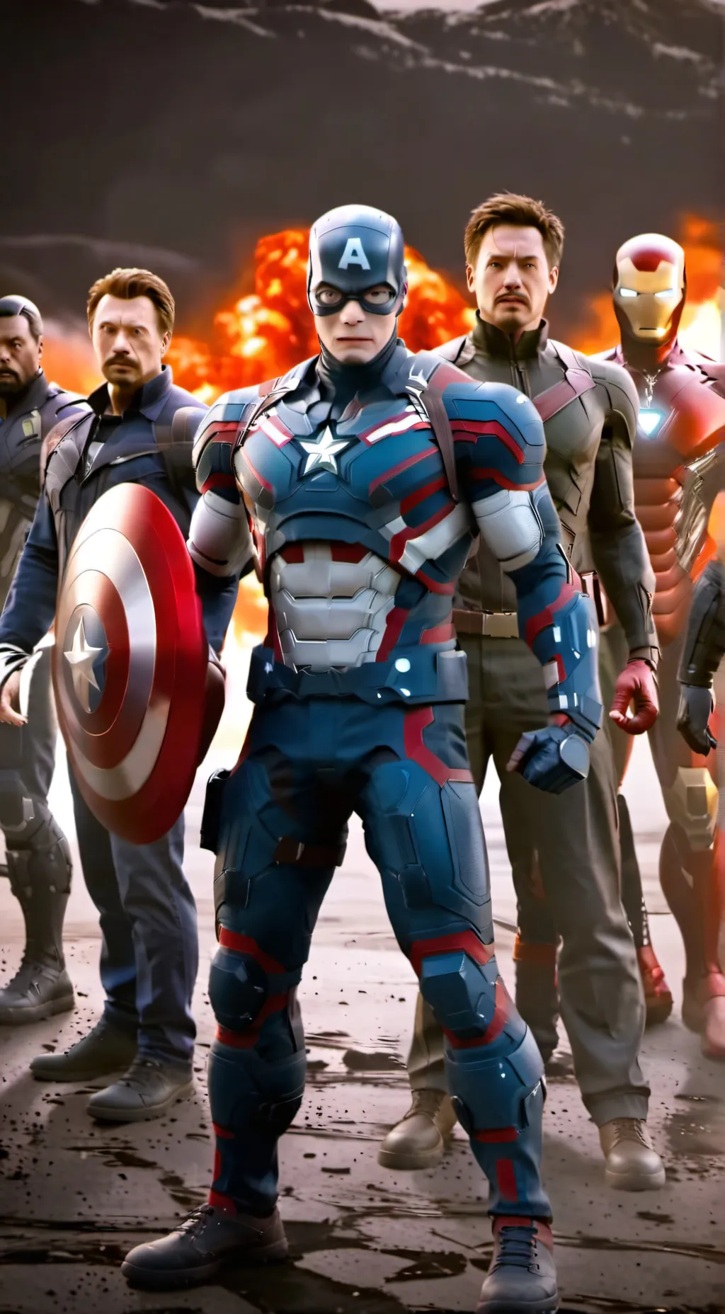 ai character: God Dean star X background