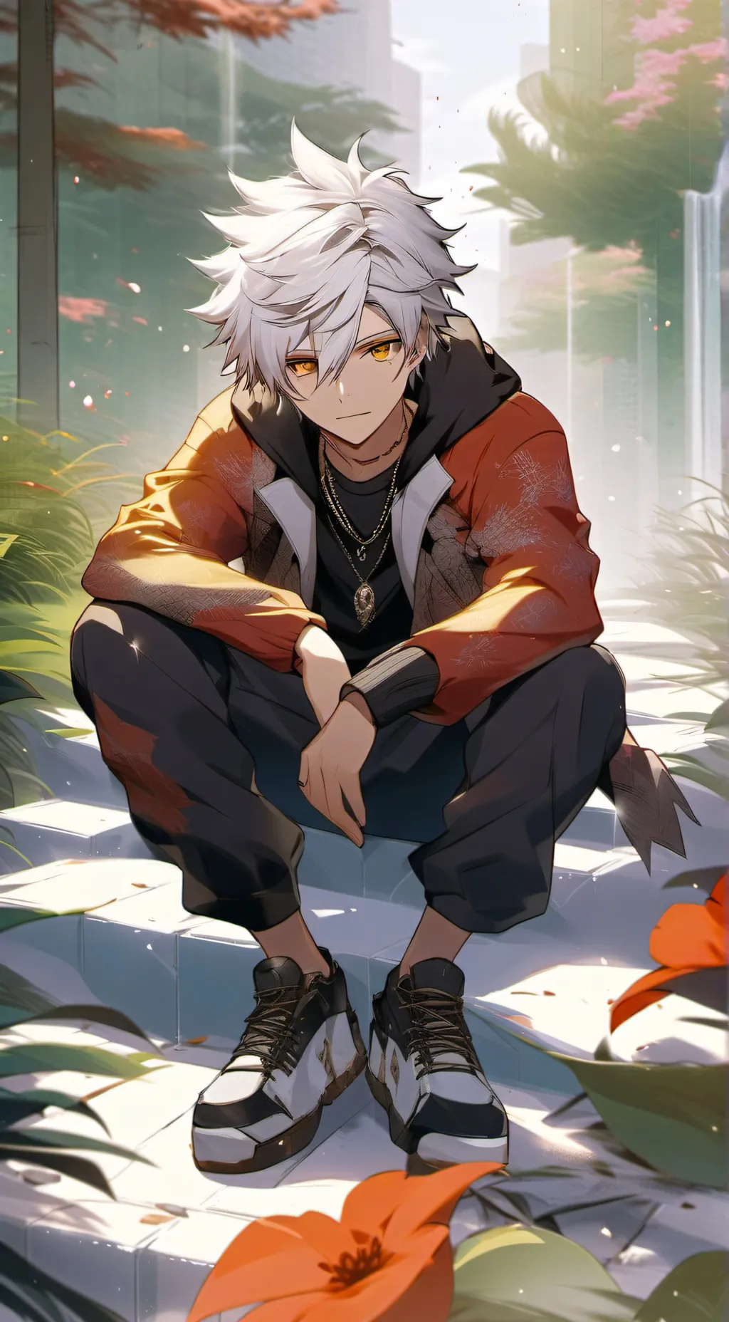 ai character: Luca background