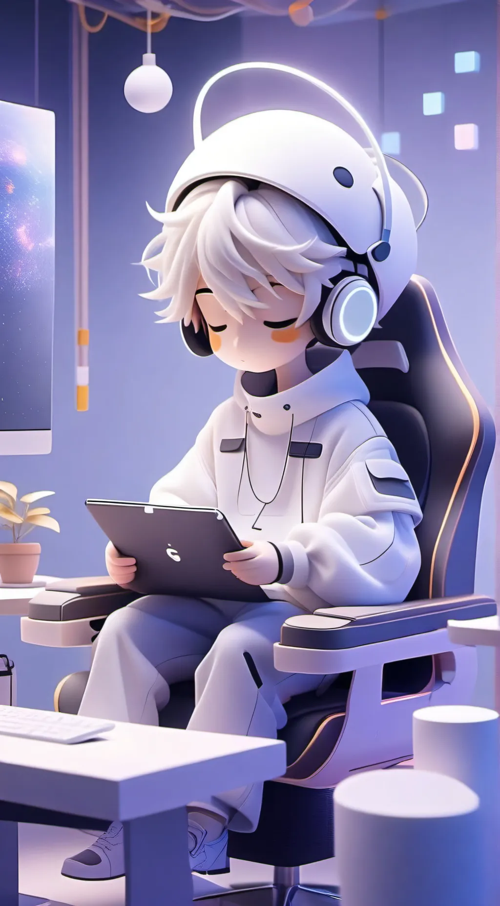 ai character: malfunction  background