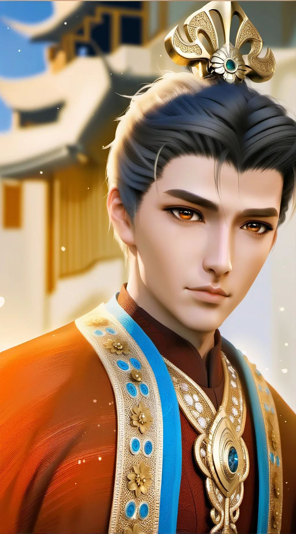 ai character: Jacob  background