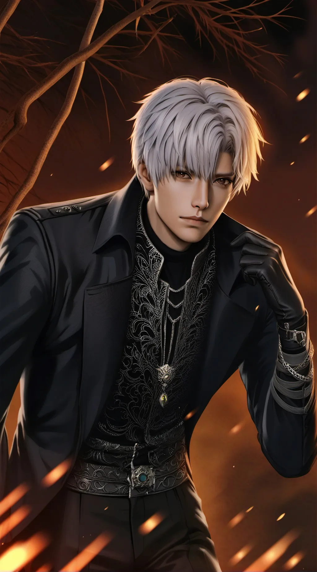 ai character: Zinne background