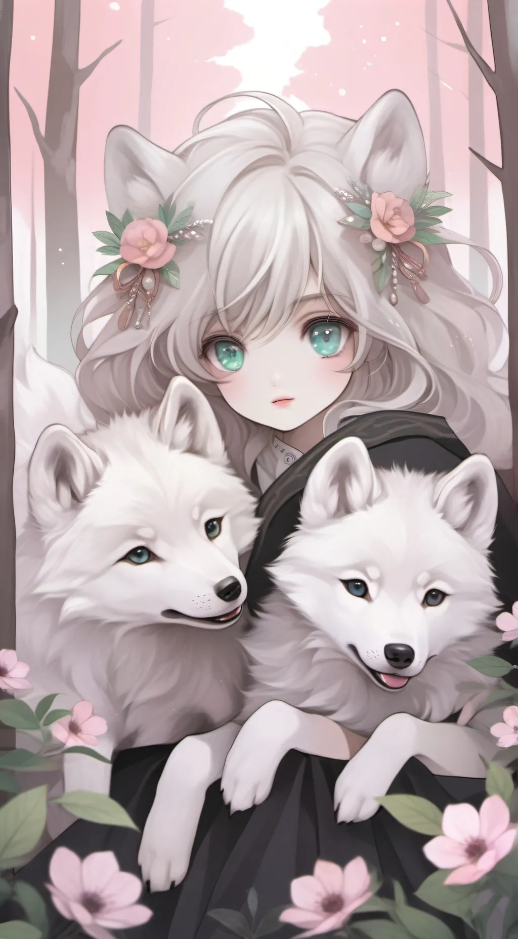 ai character: mha creatures  background