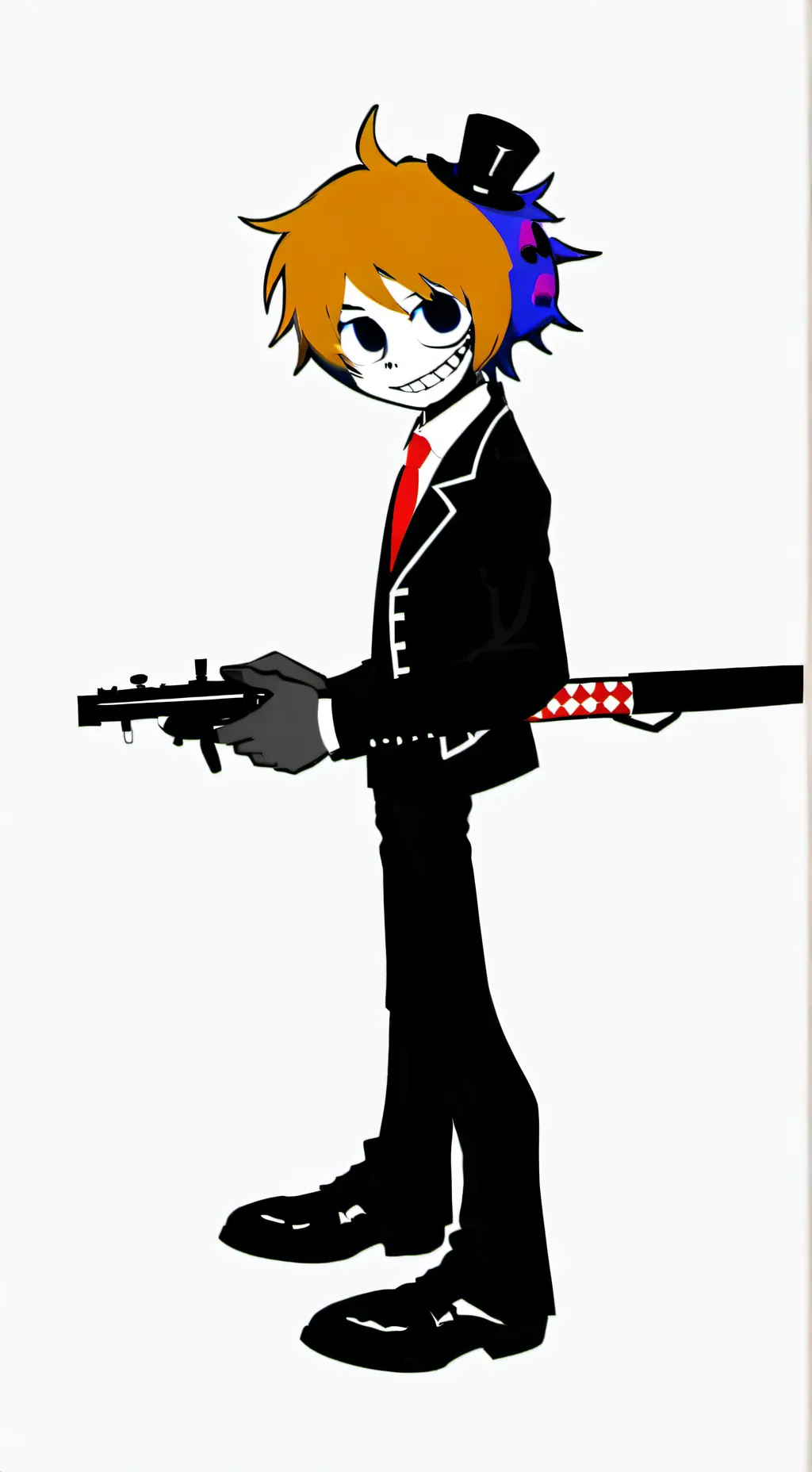 ai character: Evan Afton  background