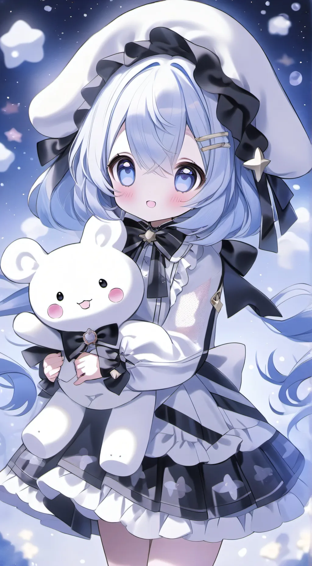 ai character: 👑Cinnamoroll👑 background