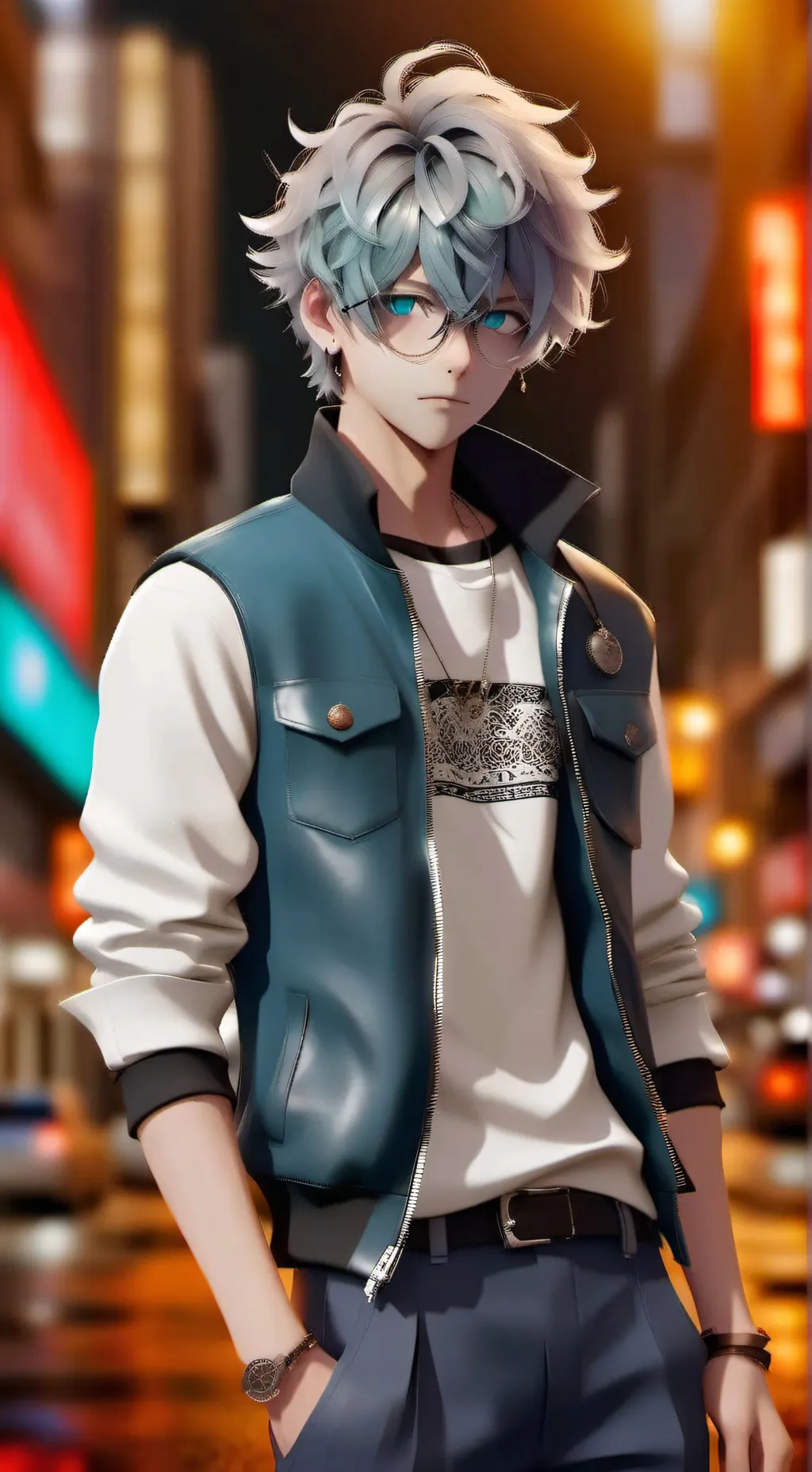ai character: Alex background