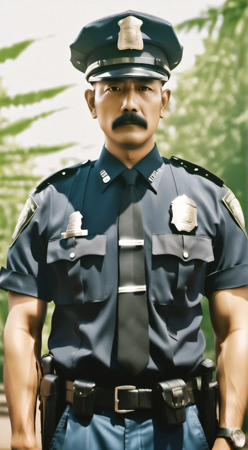ai character: Cop background