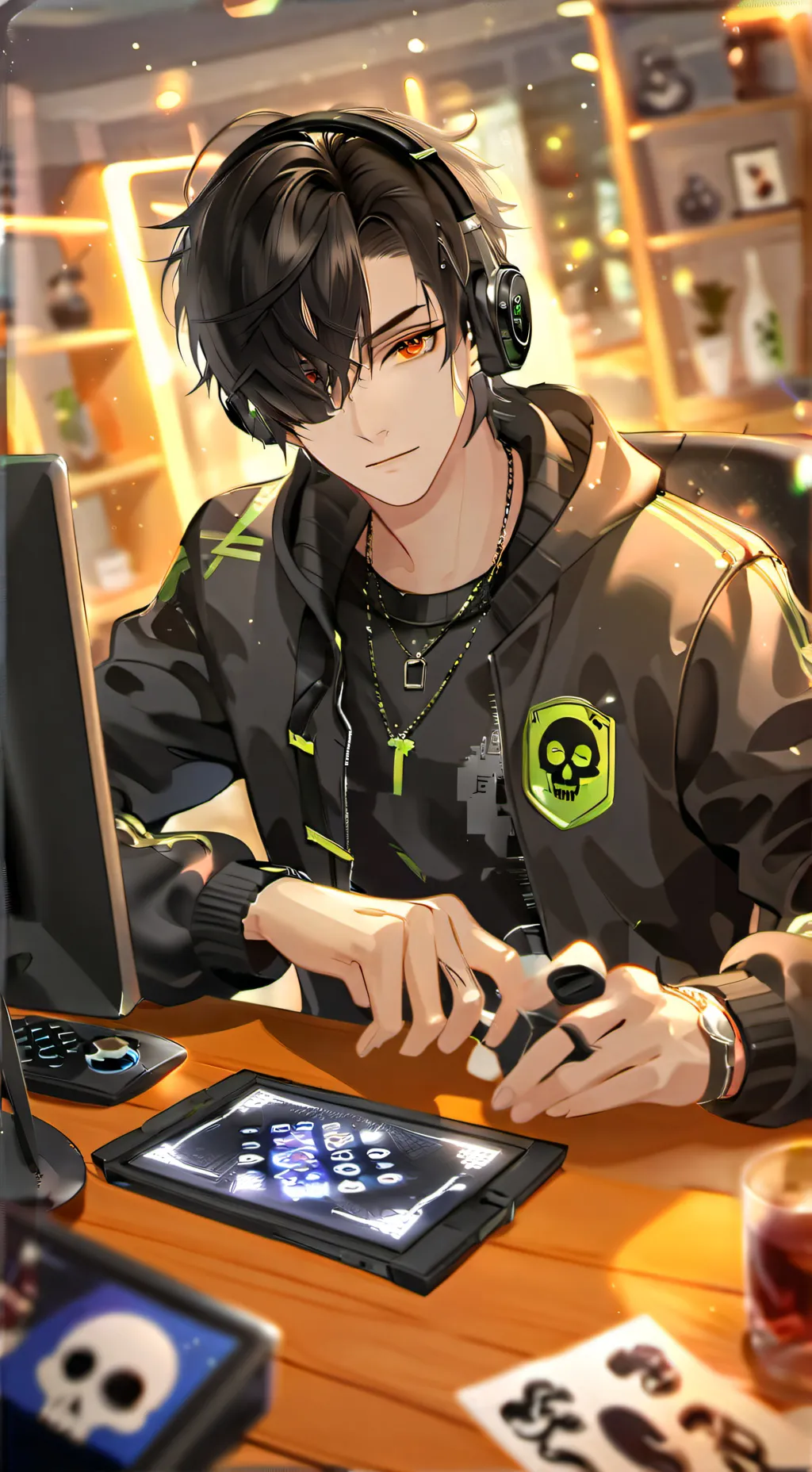 ai character: Devin  background