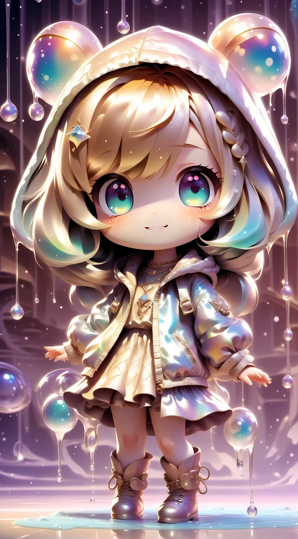 ai character: those 2 lovebirds. background