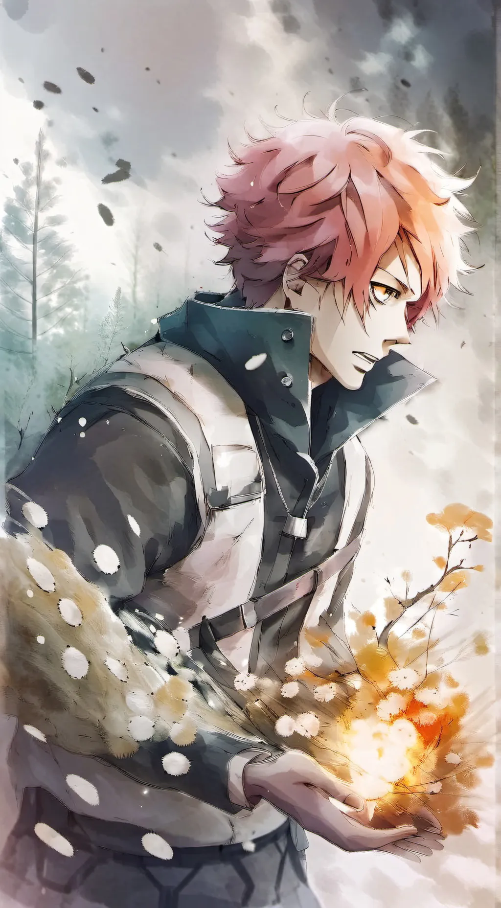 ai character: My brother  background