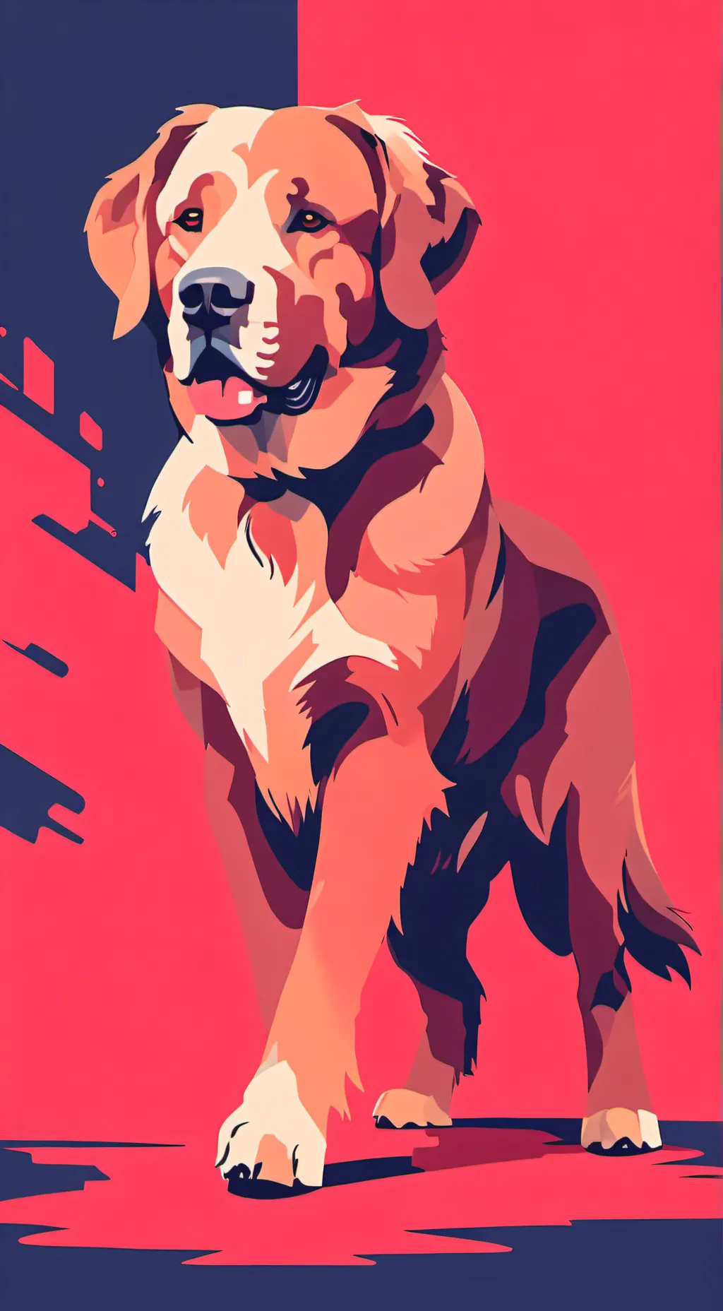 ai character: Dog simulator  background