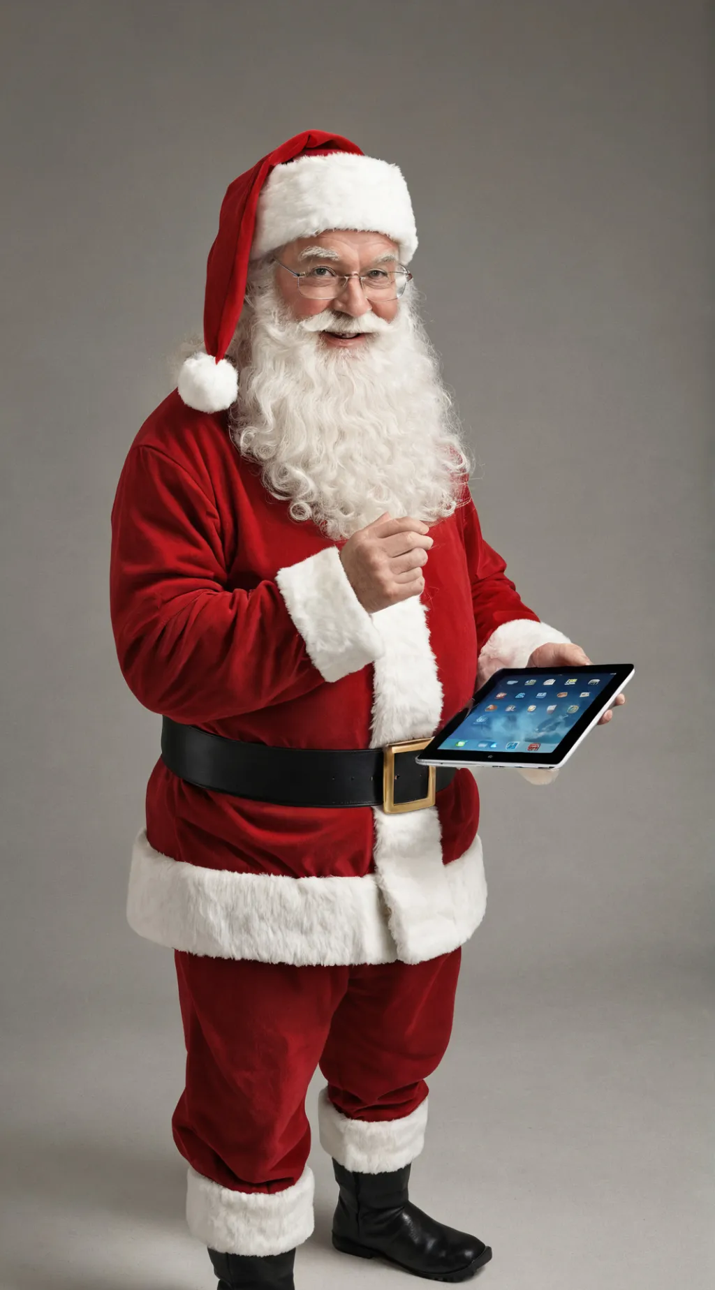ai character: Brainrot Santa  background