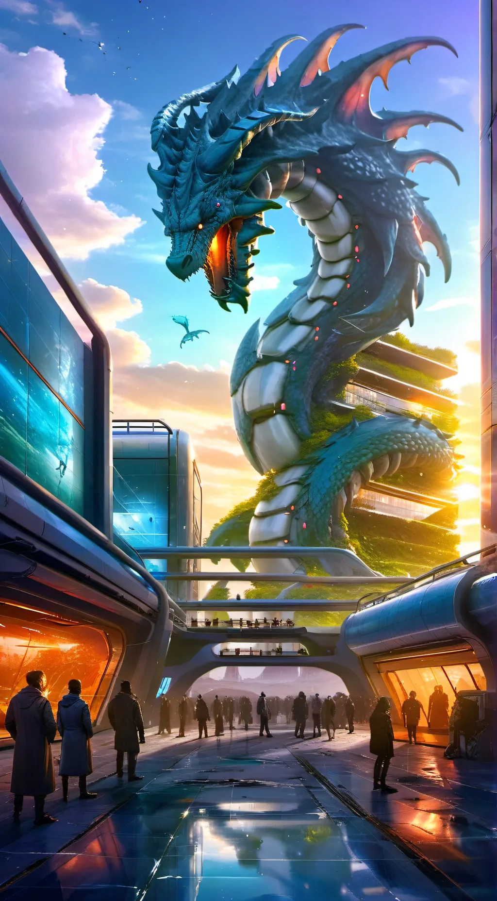 ai character: monster labs background