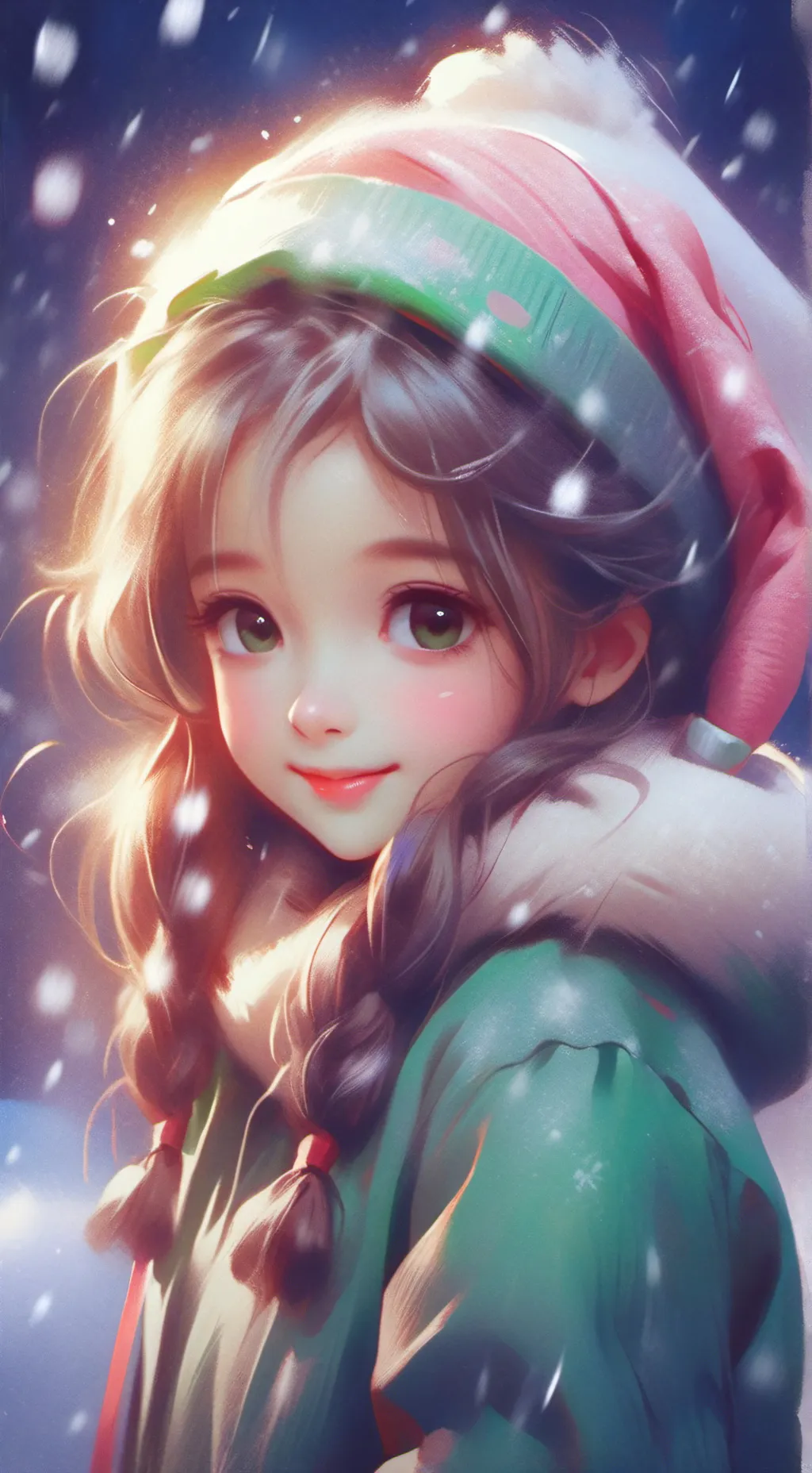 ai character: Final Love background