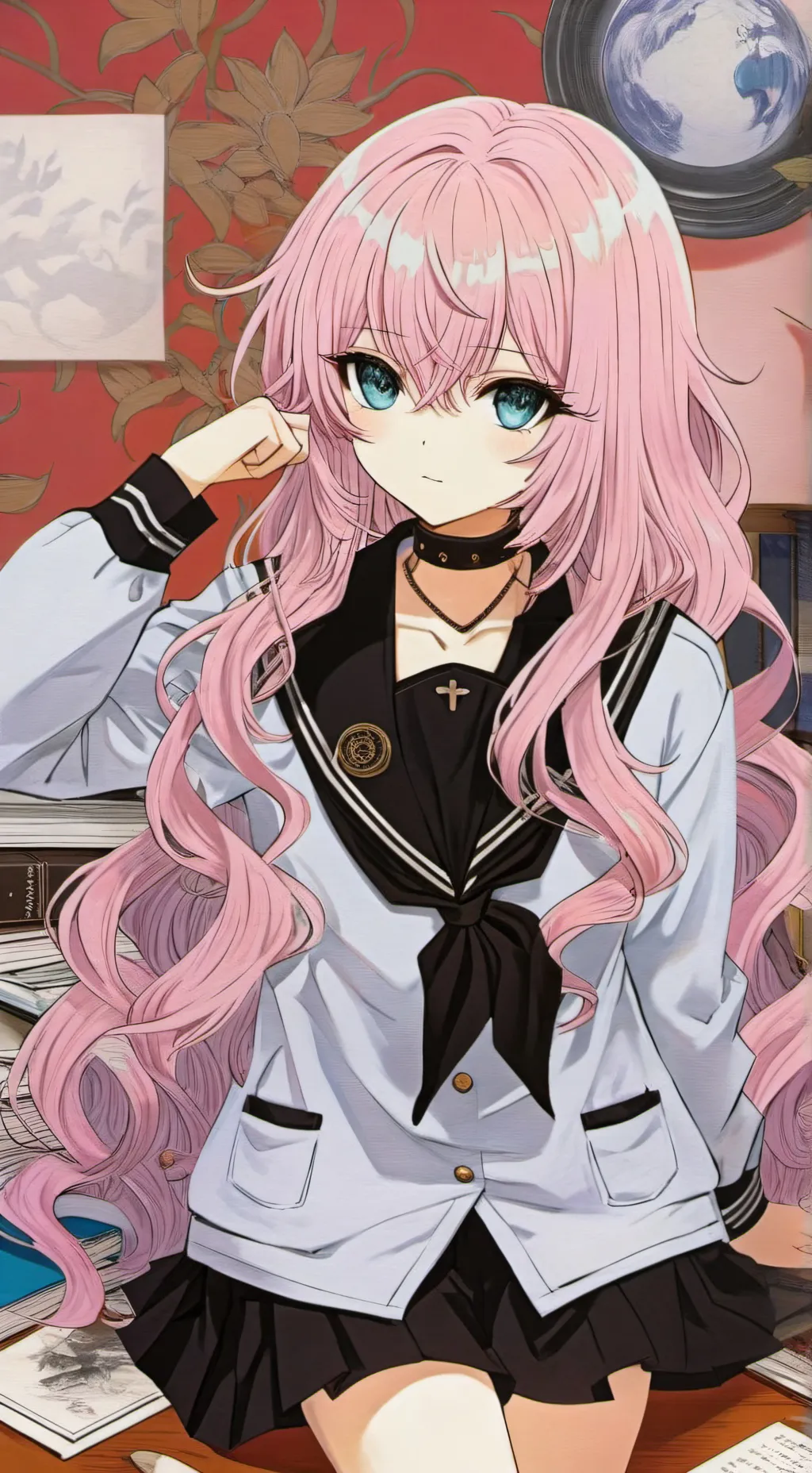 ai character: Ryu background