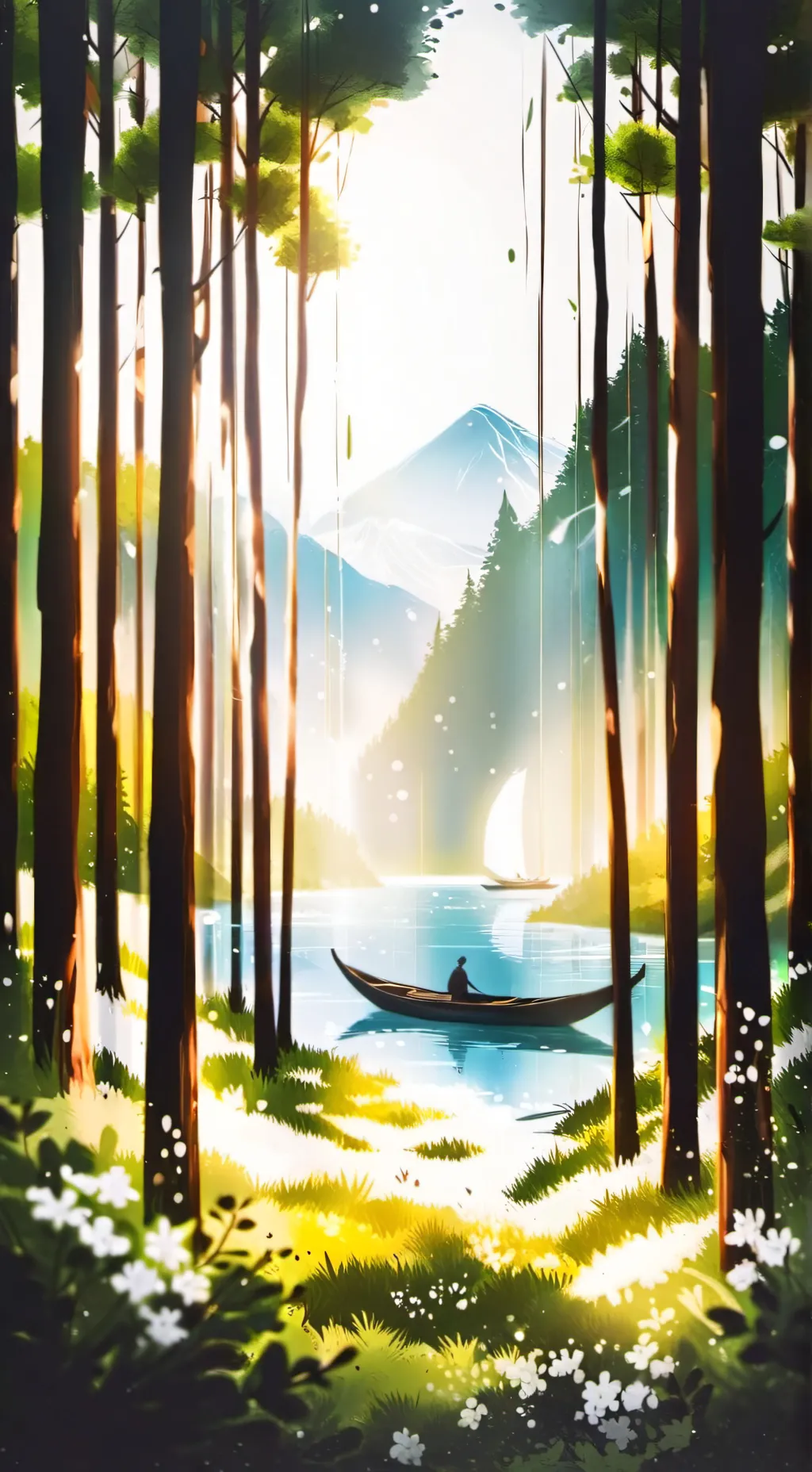 ai character: MHA x Demon Slayer background