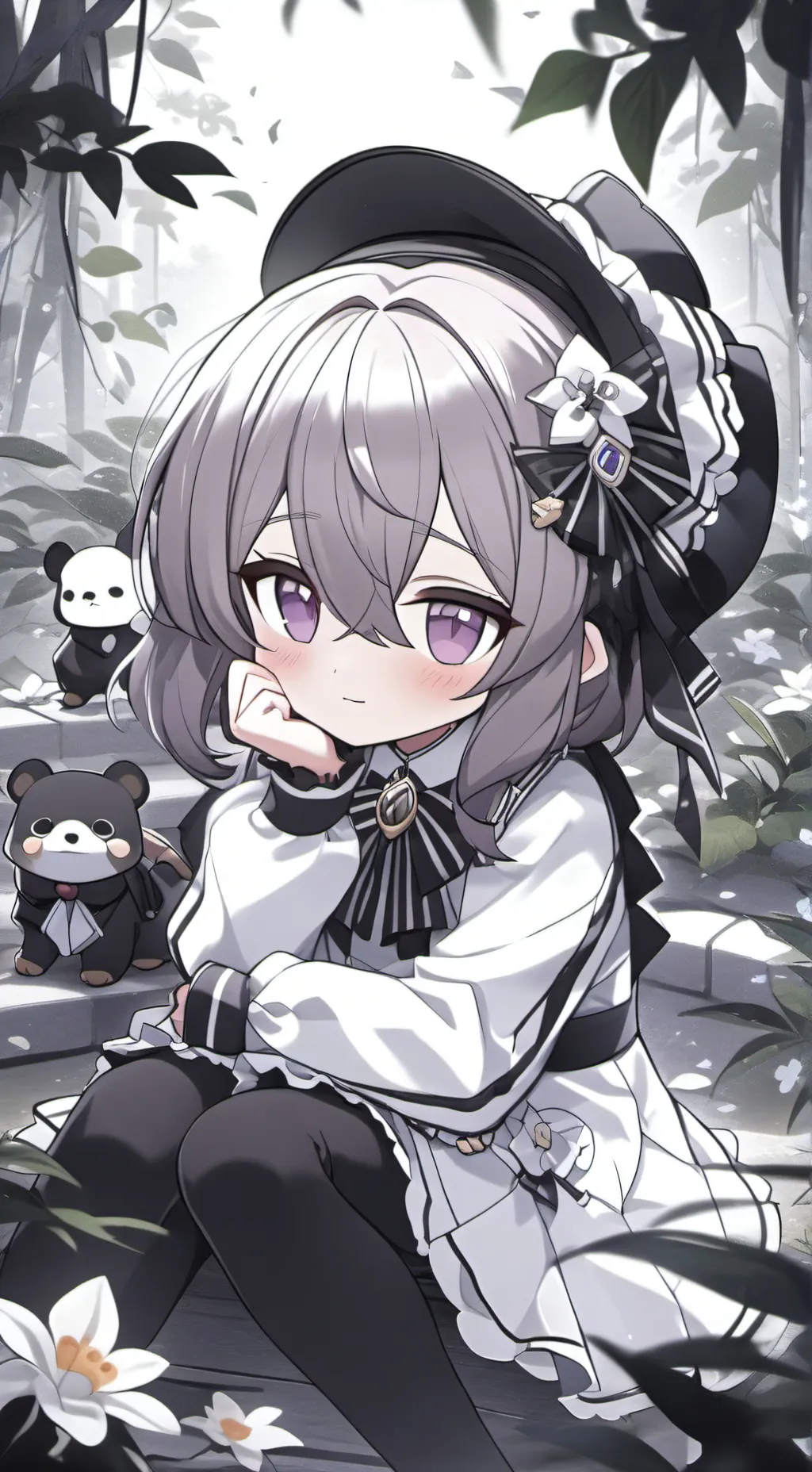 ai character: Wonderend 0 background
