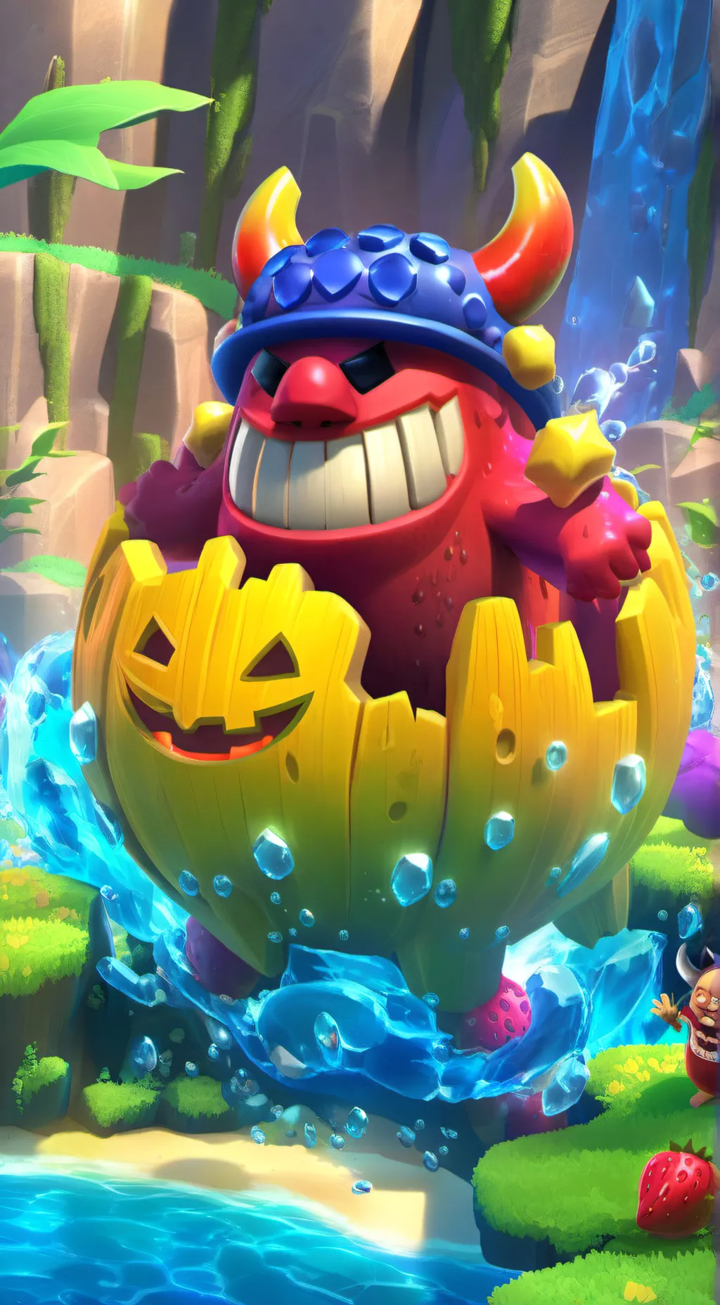 ai character: op make your df background