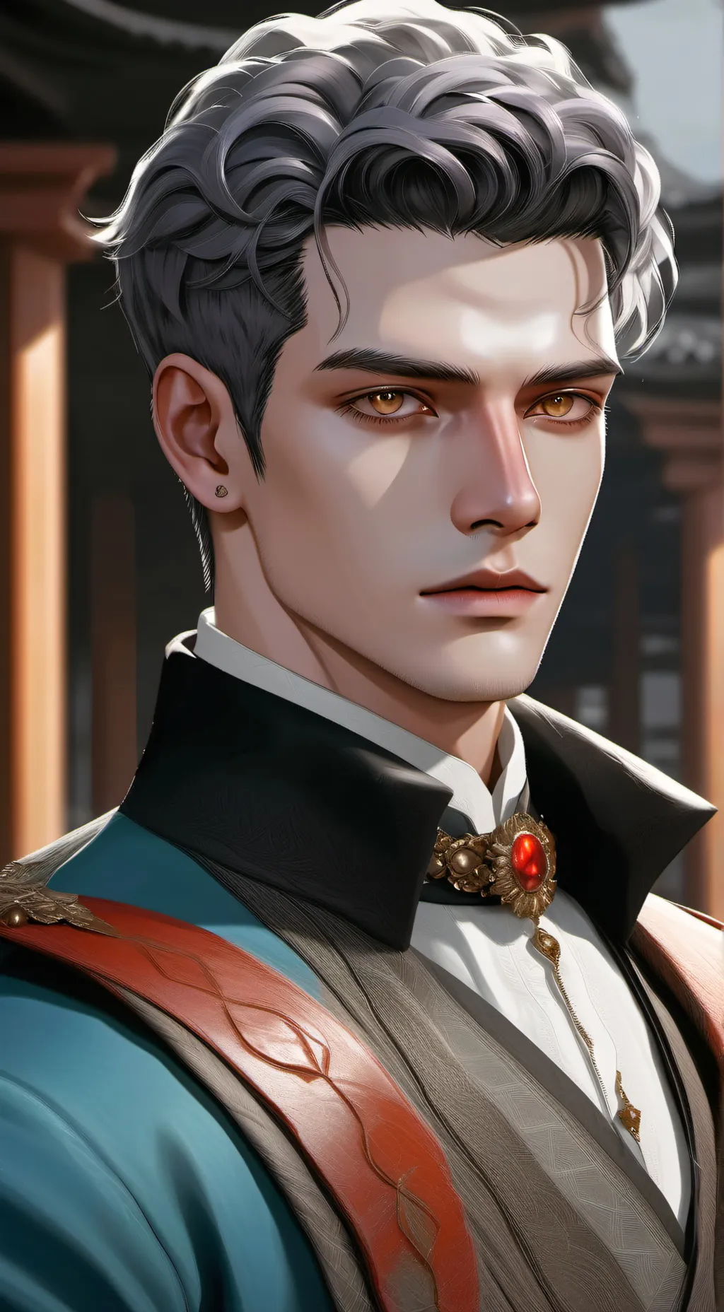 ai character: Claude Rutherford background