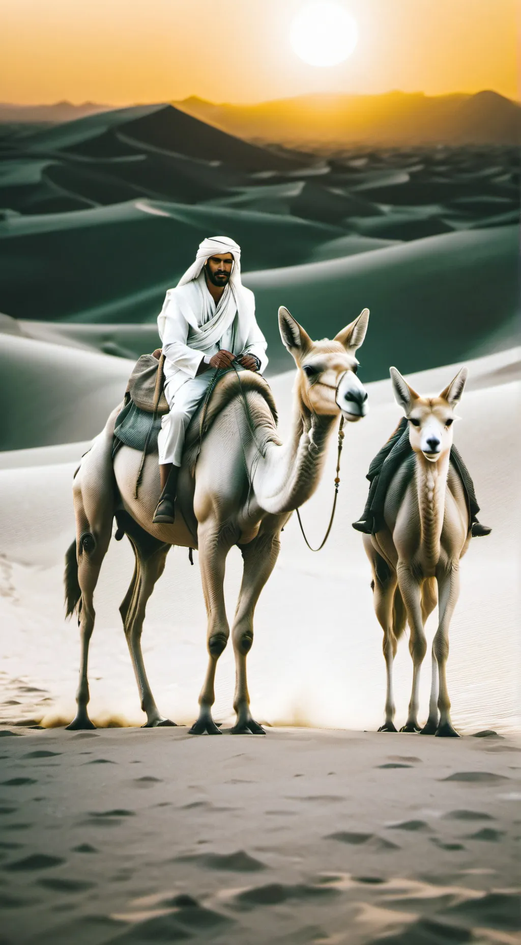 ai character: Mohammed-Abdullah  background
