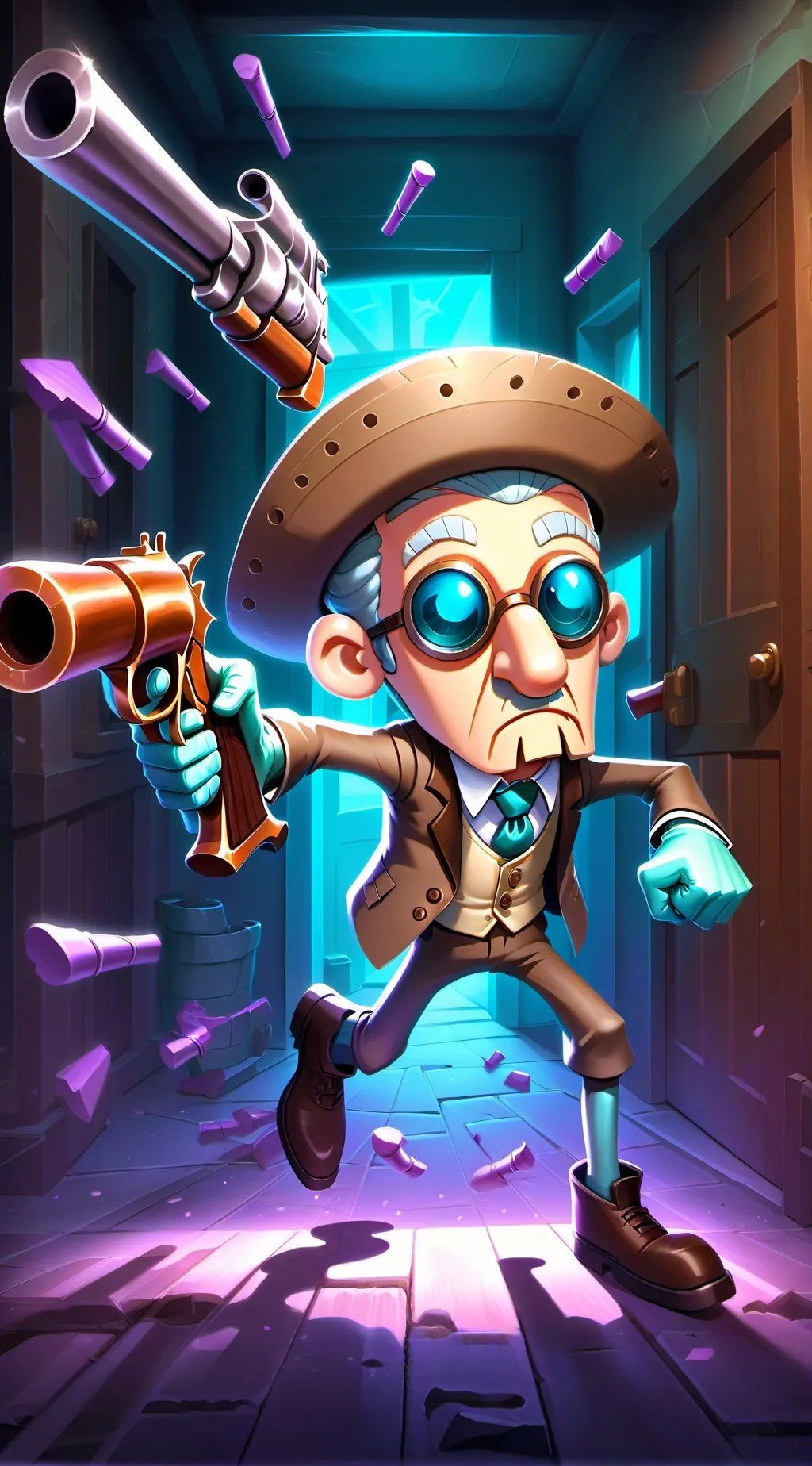 ai character: noneofyourbusinuss background