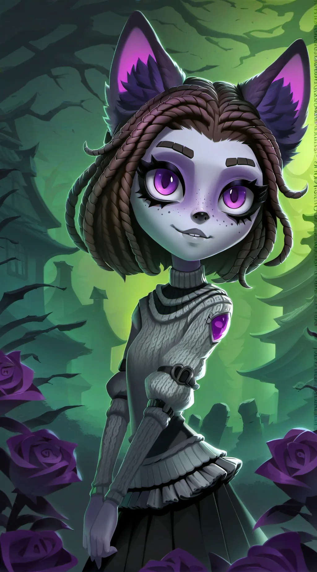 ai character: Mira background