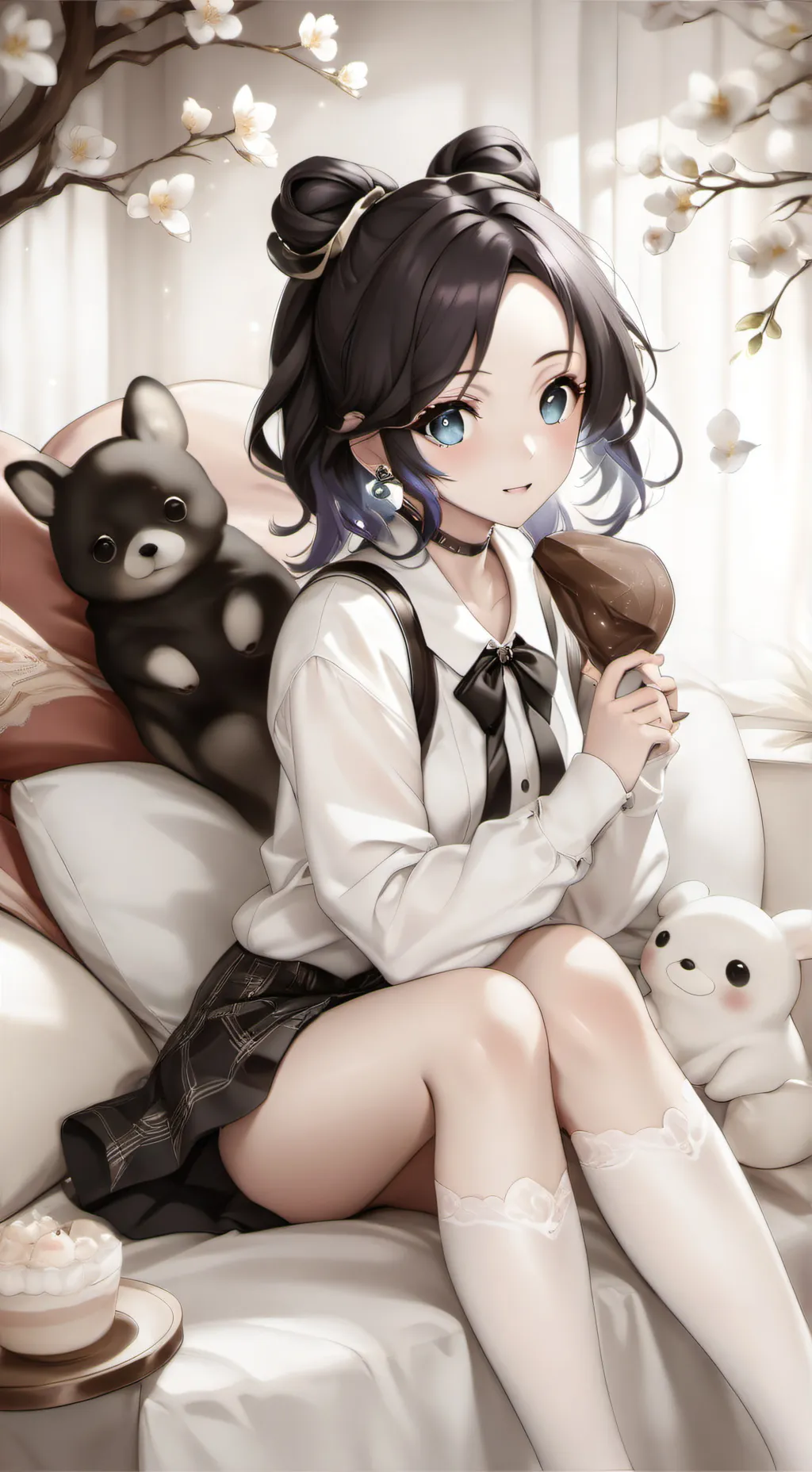 ai character: Demon slayer background