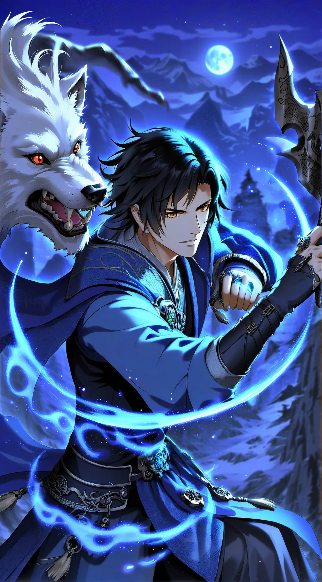 ai character: ✩Xanti✩ background