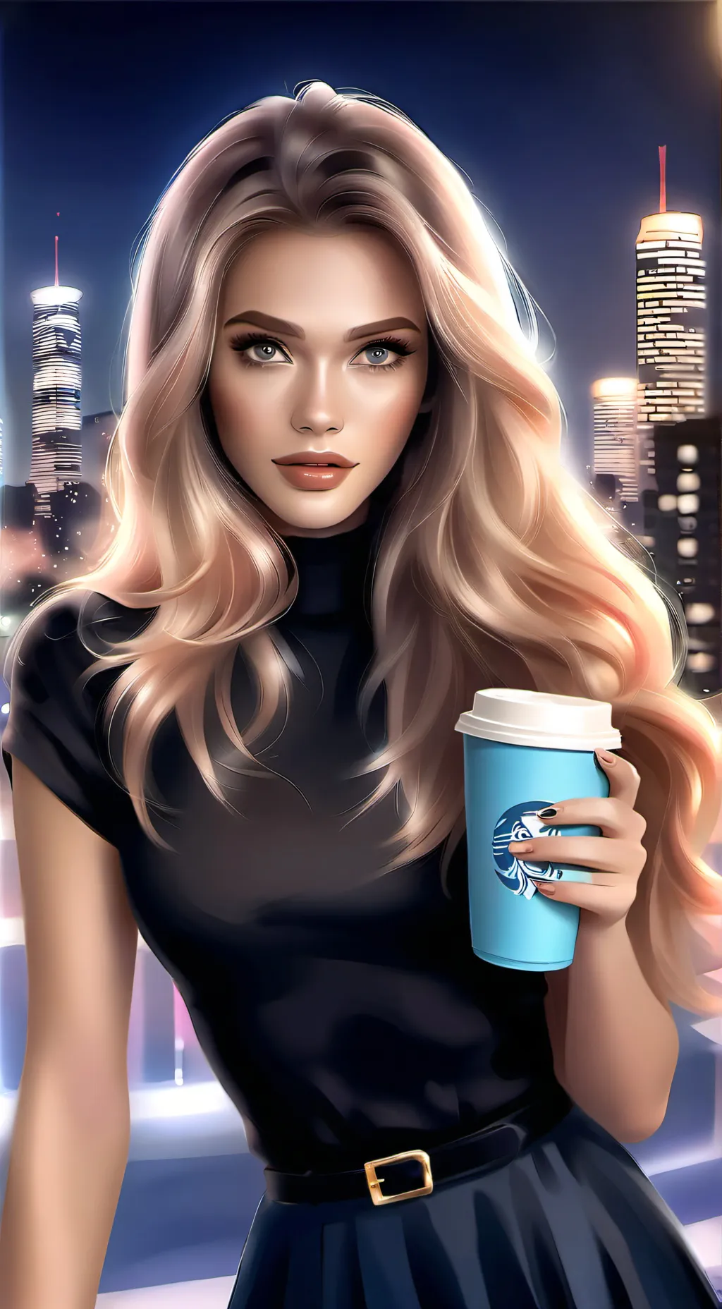 ai character: Sophia background