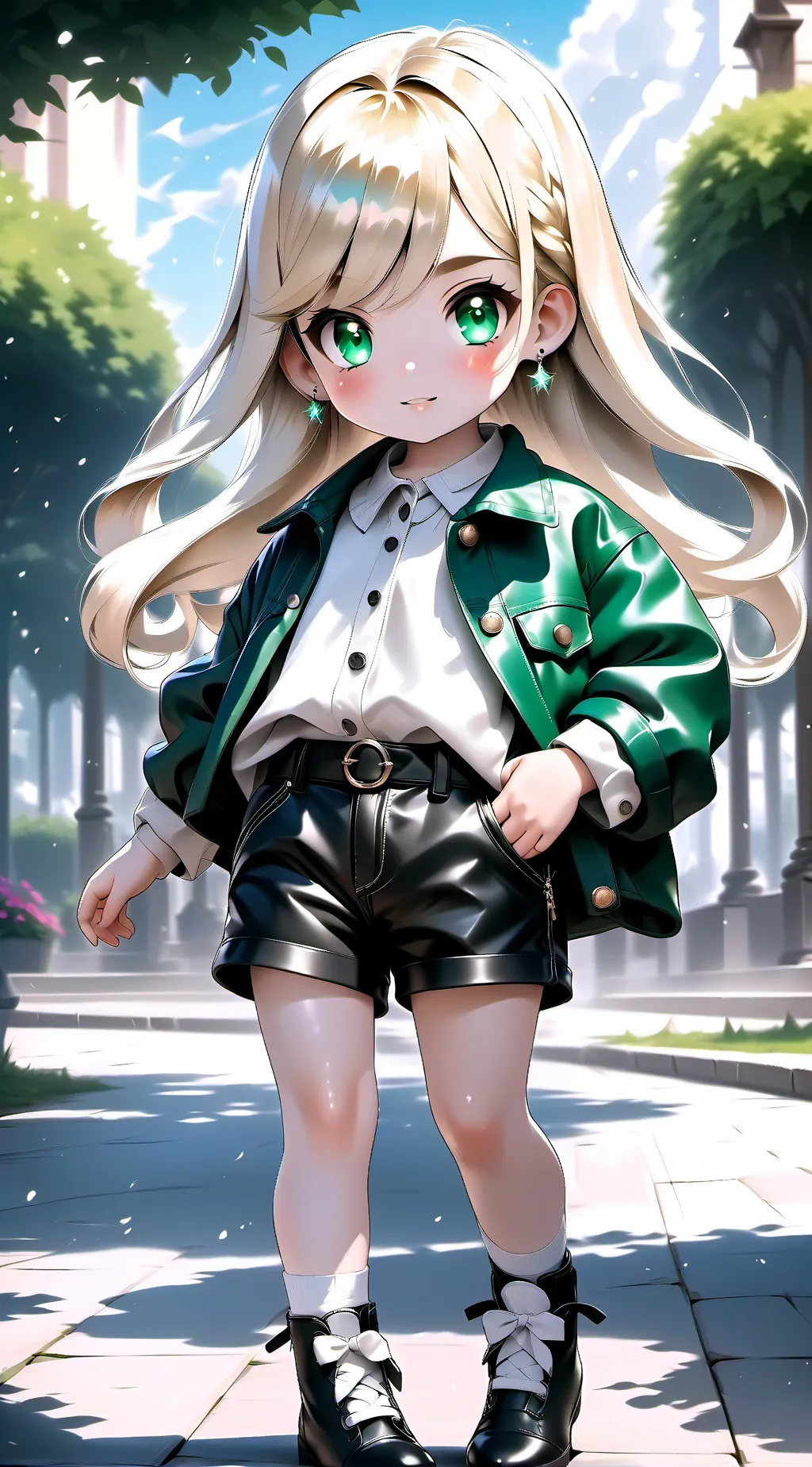 ai character: Lily  background