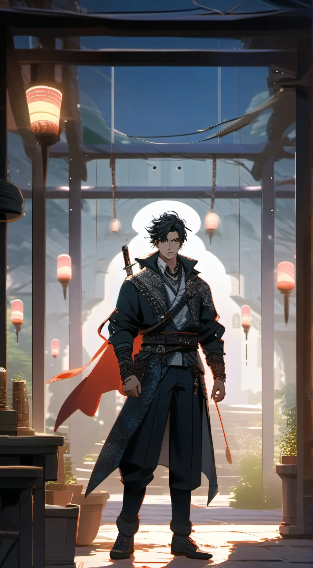 ai character: Asher background