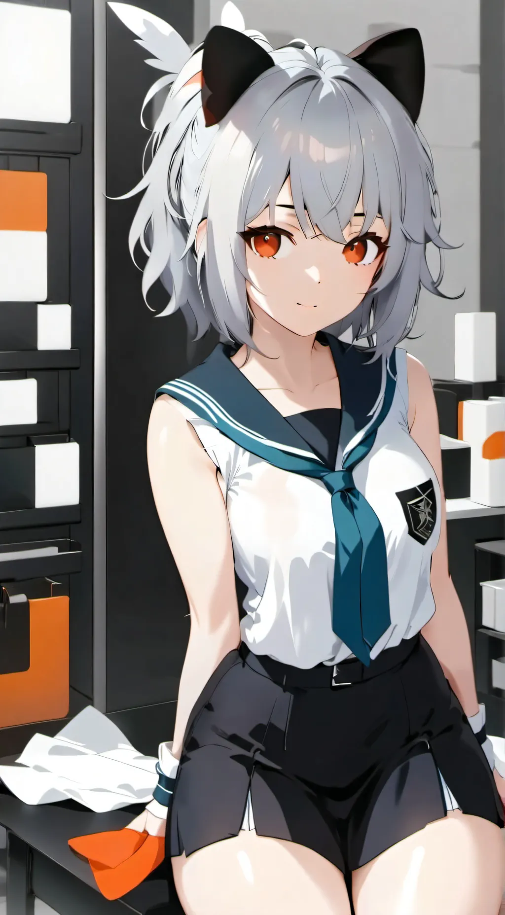 ai character: Alejandra  background