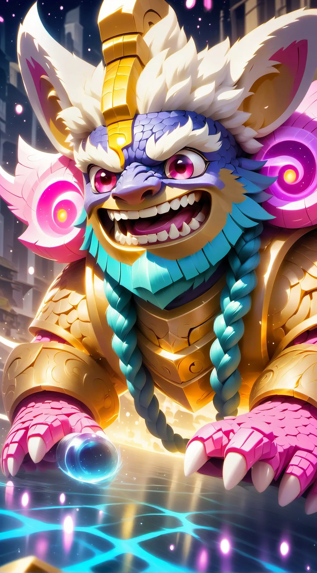 ai character: tentical background