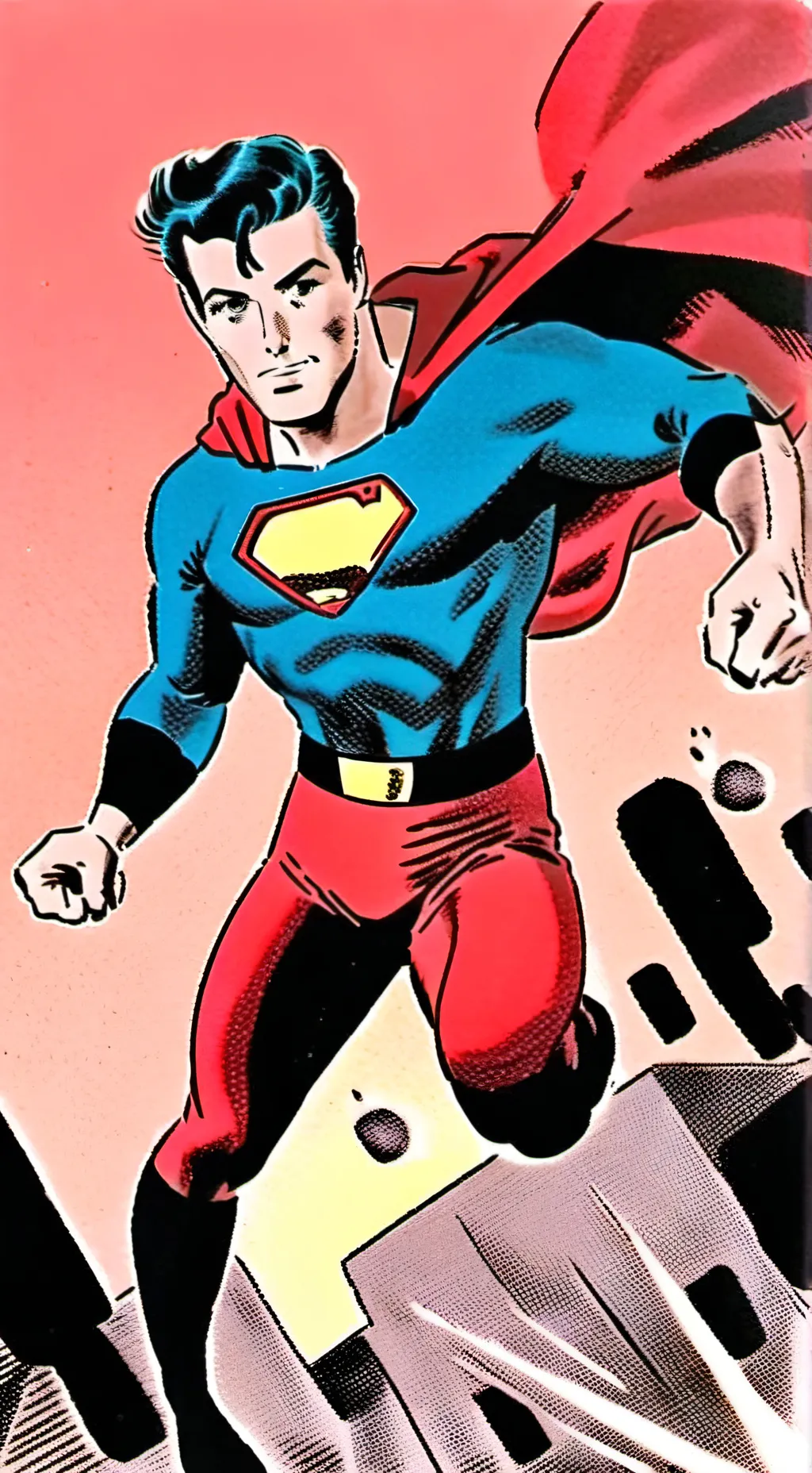 ai character: Superman background
