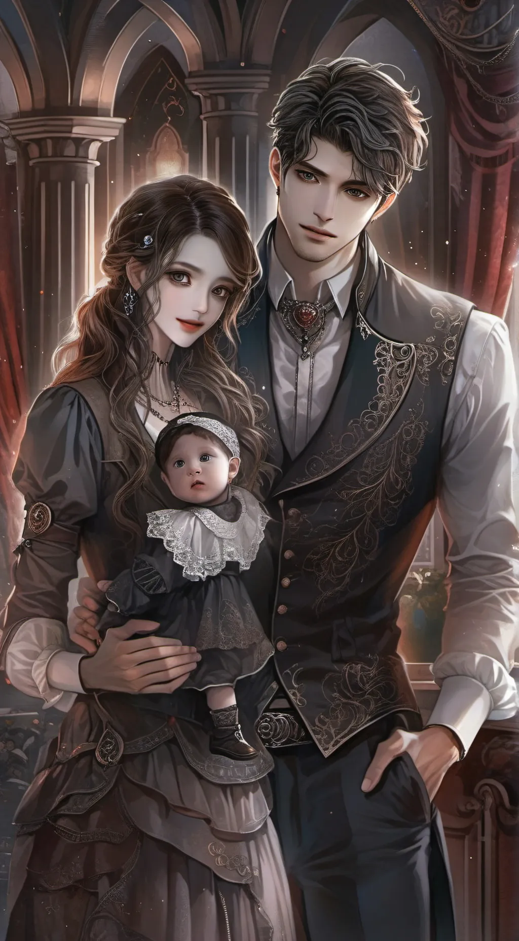 ai character: alpha  background