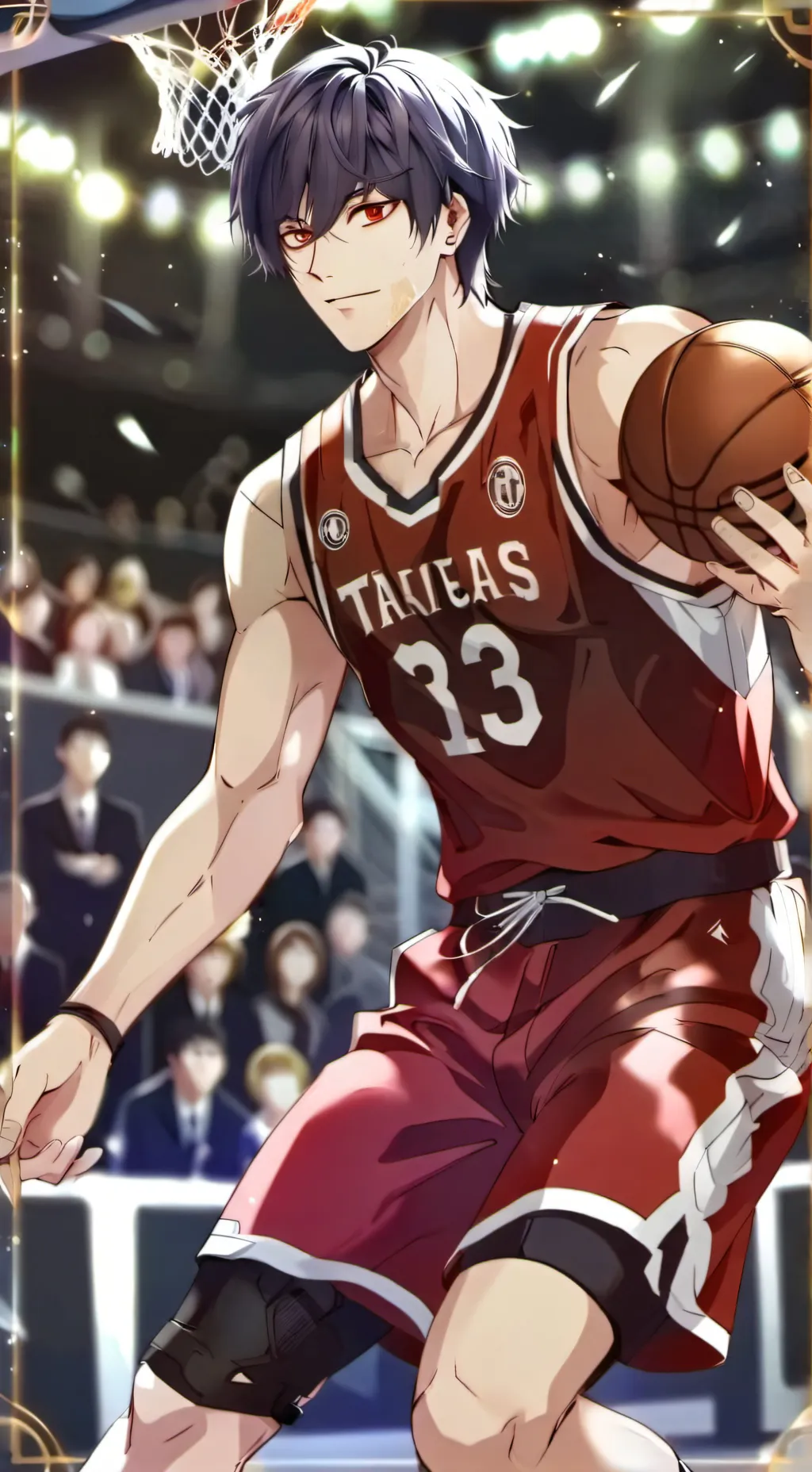 ai character: ash  background